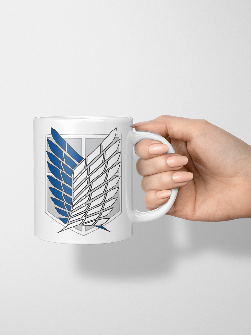 Attack on Titan ceramic water cup mug mug coffee mug milk mug beer mug gift custom 1 - Attack On Titan Plush
