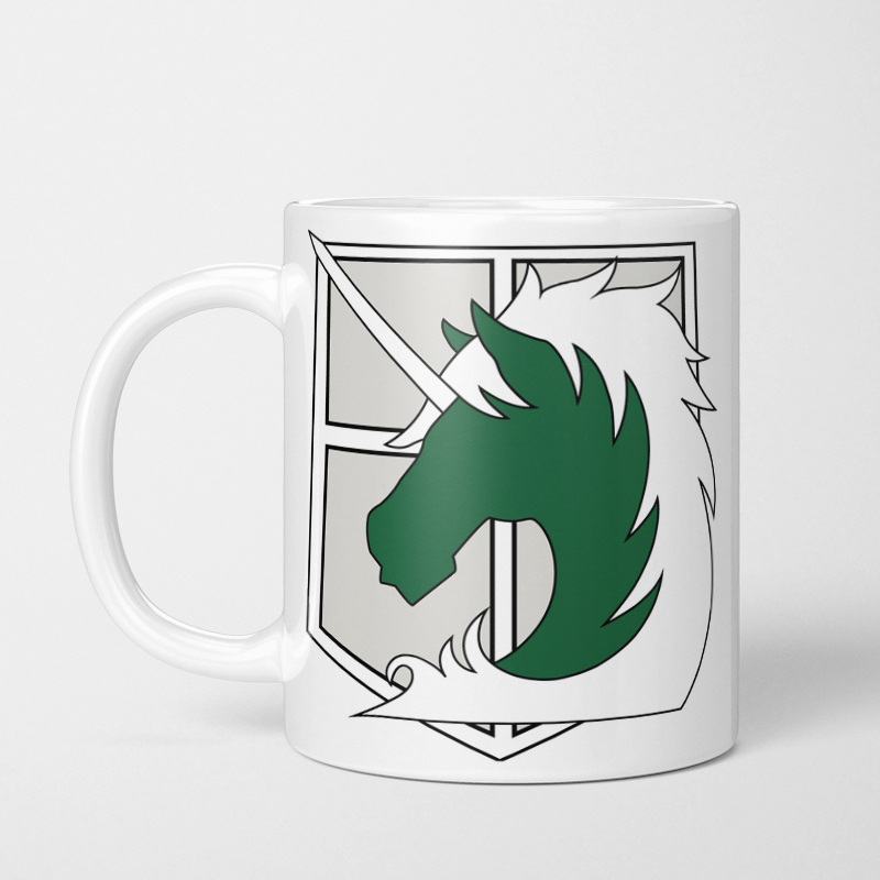 Attack on Titan ceramic water cup mug mug coffee mug milk mug beer mug gift custom 2 - Attack On Titan Plush