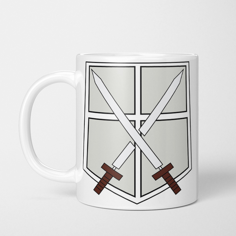 Attack on Titan ceramic water cup mug mug coffee mug milk mug beer mug gift custom 5 - Attack On Titan Plush