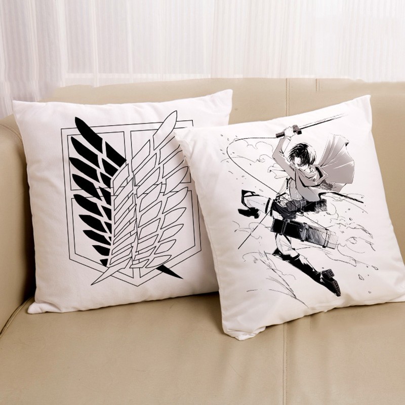 Newest Levi Ackerman Plush Pillow Anime Attack On Titan Heichov Rivaille Soft Cotton Cushion Collectible Dolls 1 - Attack On Titan Plush