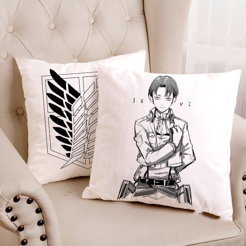 Newest Levi Ackerman Plush Pillow Anime Attack On Titan Heichov Rivaille Soft Cotton Cushion Collectible Dolls - Attack On Titan Plush